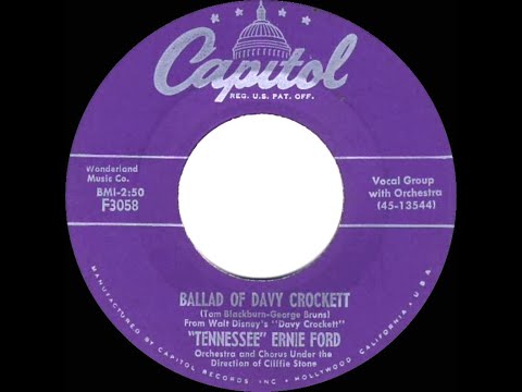 1955 HITS ARCHIVE: Ballad Of Davy Crockett - Tennessee Ernie Ford