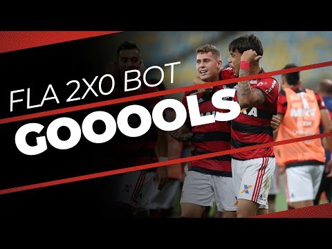 GOOOOOLS! Flamengo 2x0 Botafogo - Brasileirão 2018