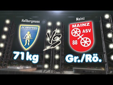 DMM 1/4 Finale - Hallbergmoos vs. Mainz / 71kg GR / Vladislavs Jakubovics vs. Yasin Yeter