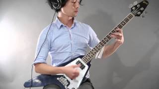 Video thumbnail for 【Qsic】Gibson Flying V Bass Blue '81 #83101017【売約済】 by qsickobe