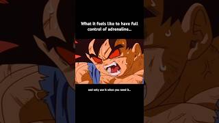 Adrenaline really is a superpower, dont waste it… #dragonball