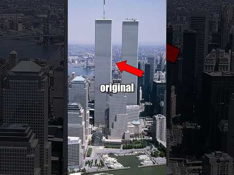 INSANE Twin Tower Replica 🤯#building #architecture #viral #newyork