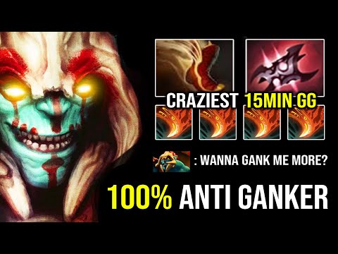 CANCER Armlet Toggle Deleted Anyone Who Gank Mid 15Min GG Made Enemy Give Up with Pro Huskar DotA 2
