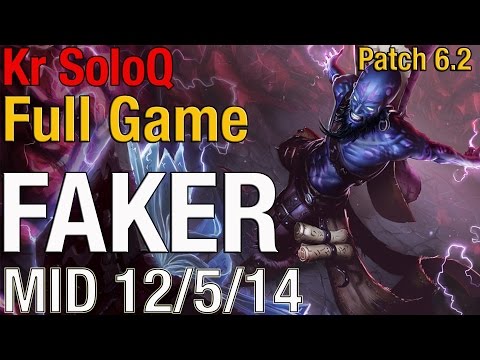 SKT T1 Faker - Ryze vs Viktor - S6 Kr LoL SKT T1 Team Rank #4