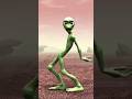 Green Alien Dance Dame Tu Cosita Challenge Shorts