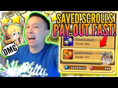 1,111+ Scrolls?! NEW NAT 5 Galore! - LIT Small Talk = NAT 5s! - Summoners War