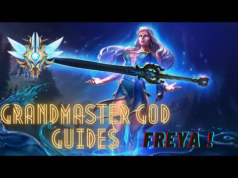 [Freya] Grandmaster God Guides, New player friendly! - SMITE (2021)