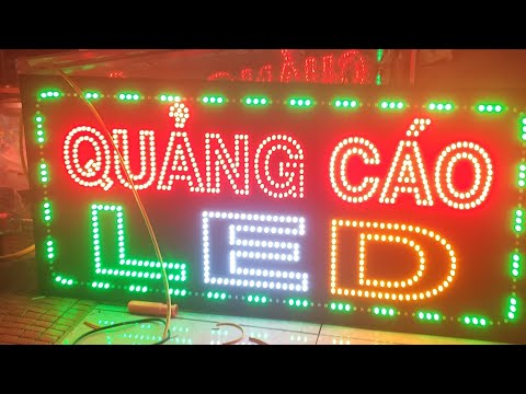 quảng cáo lắp đặt bảng hiệu