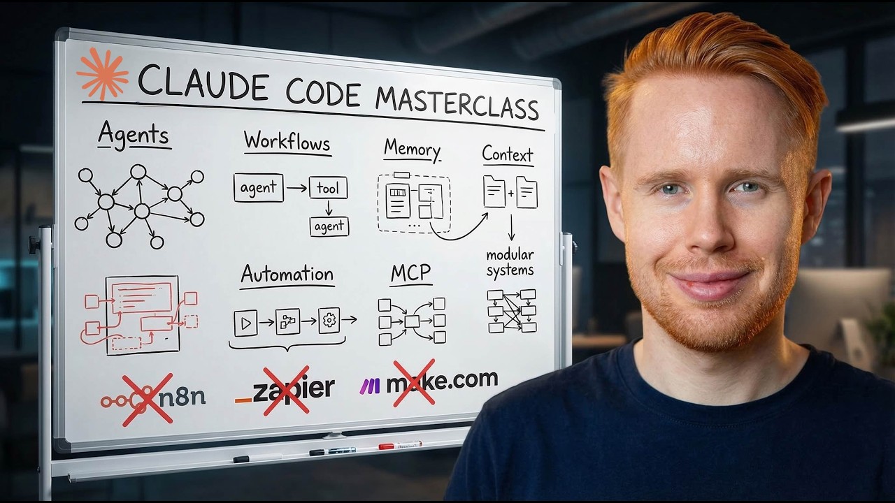 Claude Code Full 4 Hour Course: Build & Sell Apps & Agents