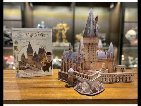 Harry Potter Hogwarts Great Hall 3D Model Puzzle Kit
