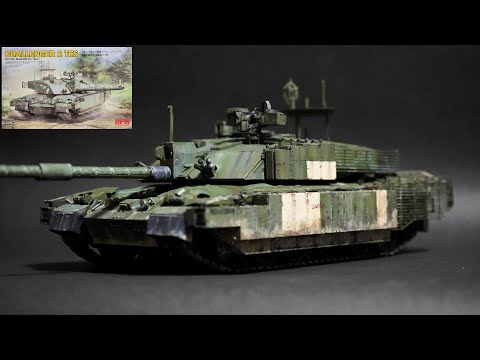 Building, Painting and Weathering: 1/35 Challenger 2 TES from RFM