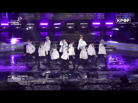 THE BOYZ - Giddy up at Dream Concert 2018드림콘서트 180512