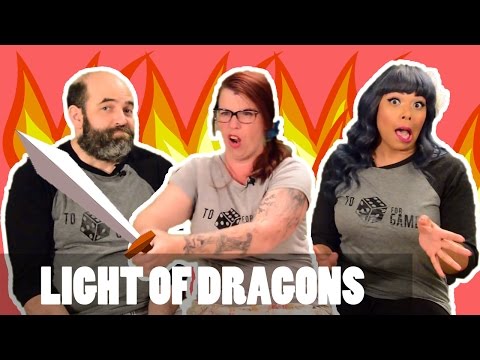 Light of Dragons: Game Play Overview and Review - To Die For Games