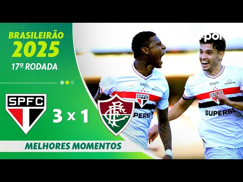 Gols e lances de São Paulo x Fluminense