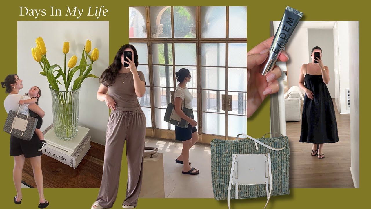 DAYS IN MY LIFE VLOG: CASUAL SUMMER OUTFITS, MOM LIFE & NEW BAG