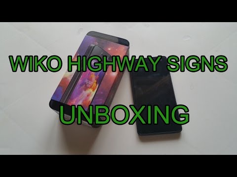 Wiko Highway Signs - unboxing in italiano