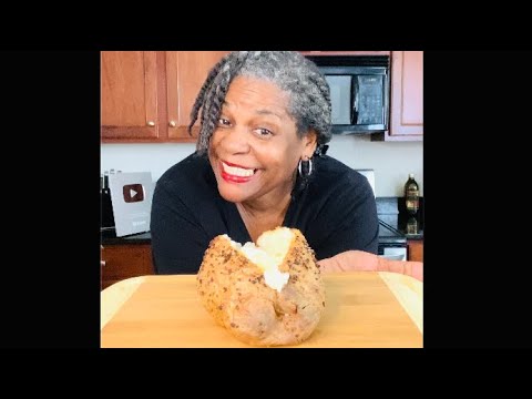 This is the ONLY way you should be baking your Potatoes! (Extra Crispy Baked Potato Skin)