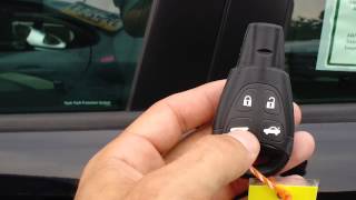 HOW TO USE THE KEY LESS ENTRY SYSTEM ON A SAAB