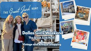 The Great Junk Hunt Dallas | Girls Weekend Trip Vintage Antique Shopping Bishop Arts District Shops