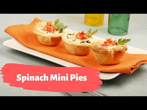 Spinach Mini Pies Recipe - Traditional Turkish Recipes