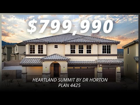 PLAN 4425 HOME TOUR | HEARTLAND SUMMIT | DR HORTON | NORTH LAS VEGAS, NV