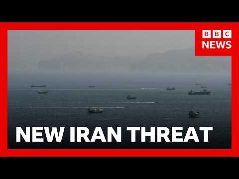 Iran warns of 'heavier response' after trading strikes with US in Strait of Hormuz | BBC News
