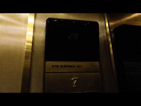 Otis (to be modernized) Traction Elevator at 666 Burrard St. (High-Rise) in Vancouver BC