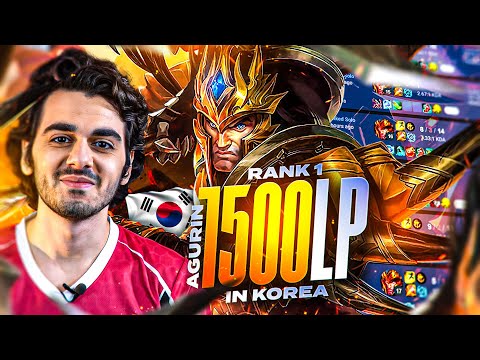 1500LP RANK 1 KOREA....*AGURIN IS UNSTOPPABLE???*
