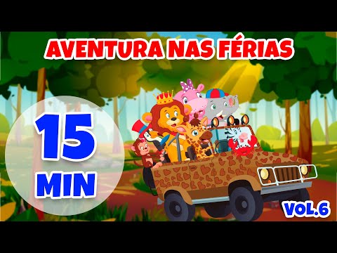 Aventura nas Férias Vol. 6 - Giramille 15 min | Desenho Animado Musical