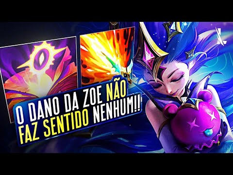 ZOE TÁ UM MONSTRO PRA SUBIR DE ELO NA MÃO DE QUEM SABE USAR!! | ZOE GAMEPLAY | LoL Wild Rift