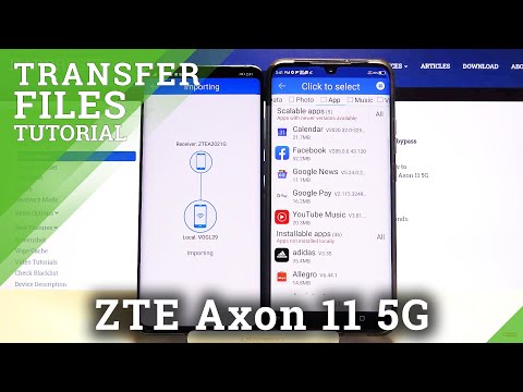 How to Transfer Data from Android to ZTE Axon 11 5G