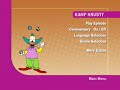 Gameplay 4509 The Simpsons The Complete Fourth Season Disc 1 DVD Menu 601