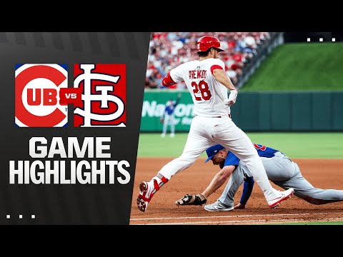 Cubs vs. Cardinals Game Highlights (6/25/25) | MLB Highlights