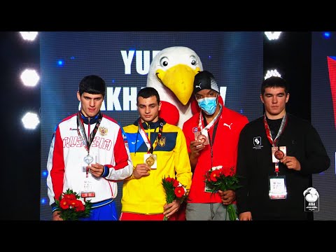 Yurii Zakharieiev (UKR) vs Cheerav ASHALAEV (RUS) - 🥊final Boxing Championships Kielce 2021.04