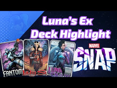 Fantomex LOVES Luna Snow as an enabler! This deck was SWEET! | Marvel SNAP Deck Highlight