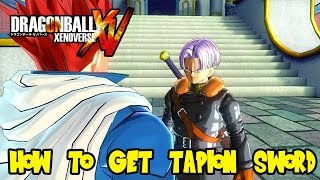 Dragon Ball Xenoverse: How Unlock Tapion/Future Trunks Sword & Death Ball