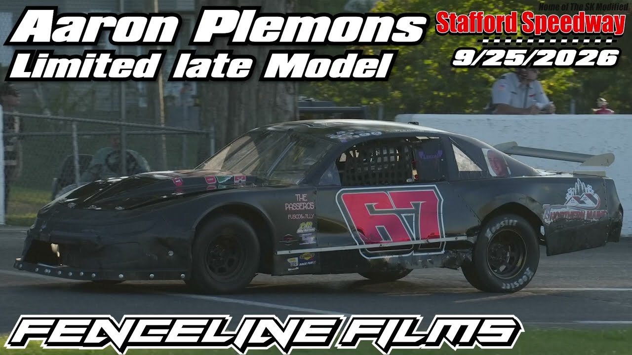 Aaron Plemons Limited Late Model Stafford Speedway 9/25/2026