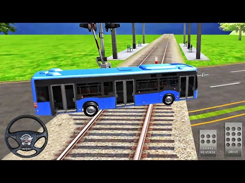 Bus Simulator Game 2021 - Coach Bus in Train - Best Android GamePlay