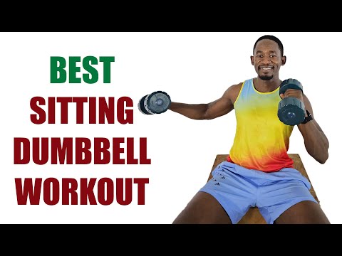 45 Minute Chair Workout for Abs and Core Strength No Repeats