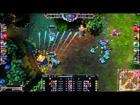 Pantheon vs Ashe and Lulu