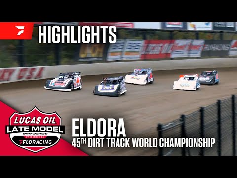 Dirt Track World Championship | Lucas Oil Late Models at Eldora Speedway 10/18/25 | Highlights