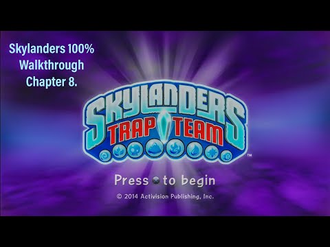 Skylanders Trap Team Chapter 8 100% Walkthrough Hard Difficulty