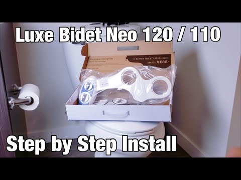 Luxe Bidet Neo 120/110: How to Install Step by Step (Perfect!)