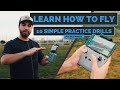 Learn How To Fly A Drone | 10 Simple Practice Drills For Beginners + PDF Guide