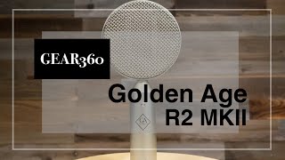 Video thumbnail for Golden Age R2 MKII Ribbon Microphone - Gear360 at Front End Audio by Front End Audio