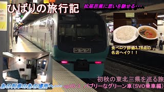 【鉄道旅ゆっくり実況】op10-3初秋の東北三県を巡る旅～第三話スーパービュー踊り子乗車編～バブリーなG車に乗る！！