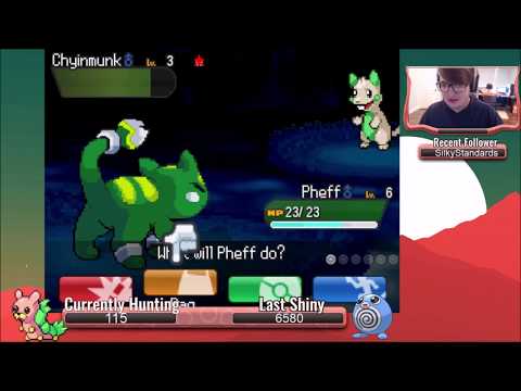 INSANE TIMING SHINY- Pokémon Uranium LIVE Shiny Reaction