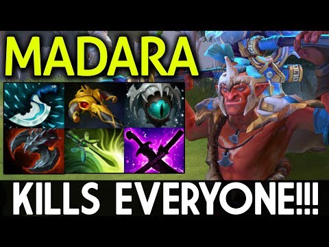 MADARA Dota 2 [Troll Warlord] Kills Everyone!!!