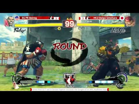 PR Balrog (Balrog) vs Daigo (Evil Ryu) - #USF4 #CapcomCup