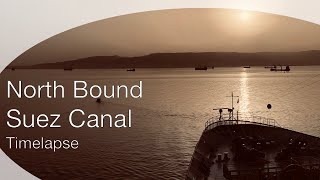 preview picture of video 'Suez Canal Northbound Time-lapse'